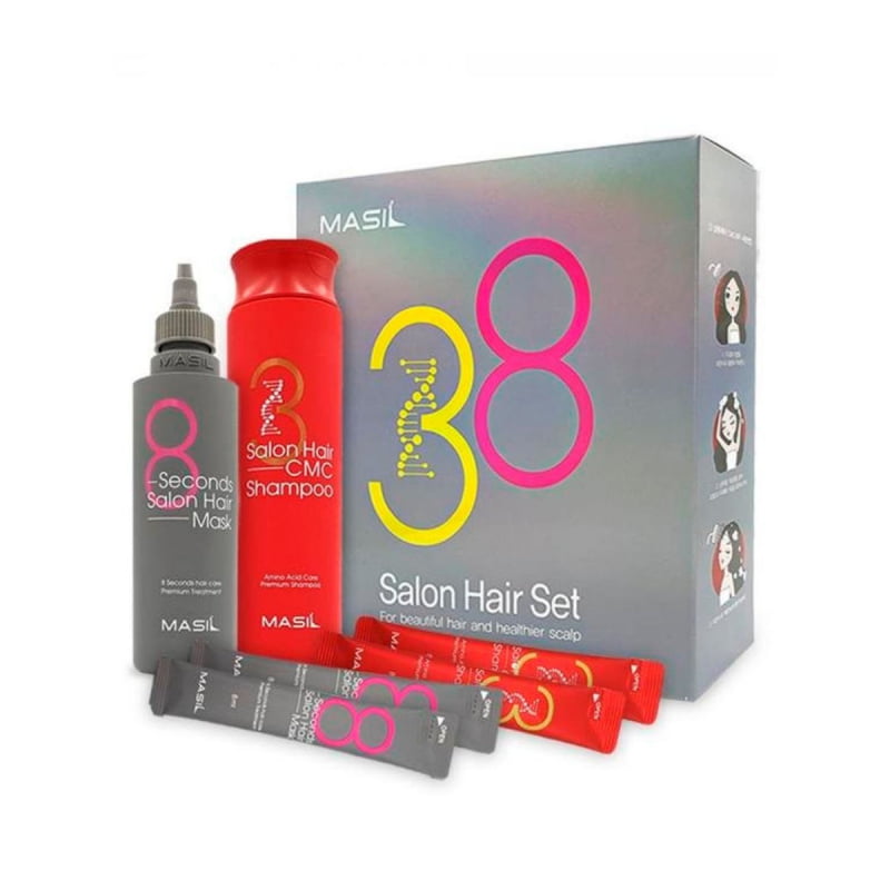 Набір великий (шампунь+маска) Masil 8 Seconds Salon Hair Set