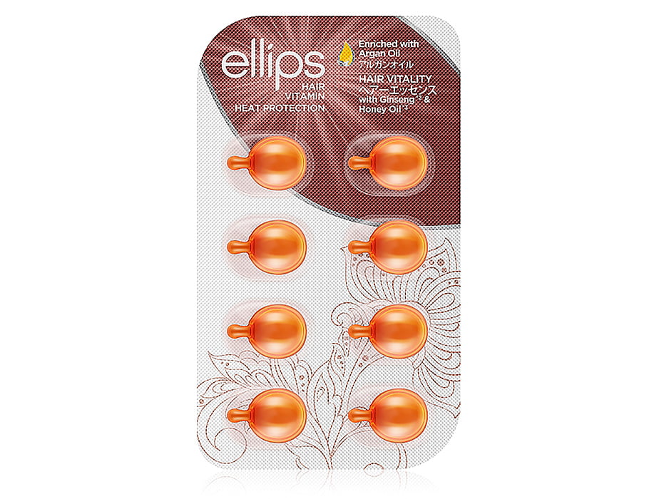 Капсули для волосся "Здоров'я волосся" з женьшенем та медом Ellips Hair Vitamin Hair Vitality (блістер)