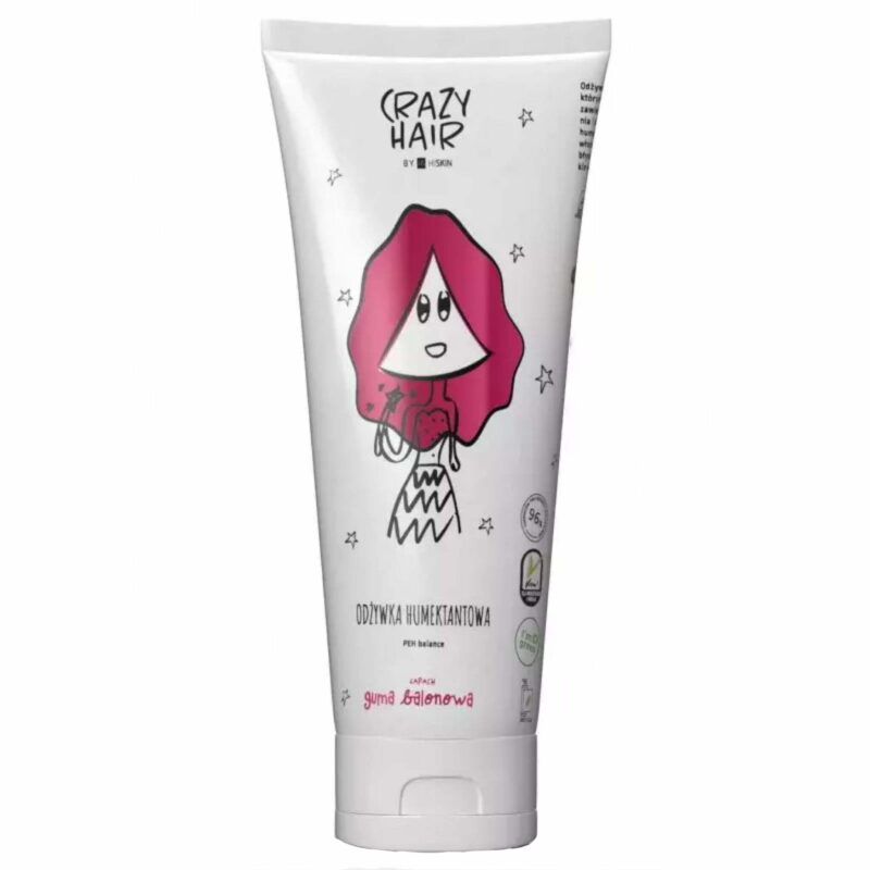 Зволожуючий кондиціонер для волосся "Бабл-гам" HiSkin Crazy Hair Humectant Conditioner Bubble Gum