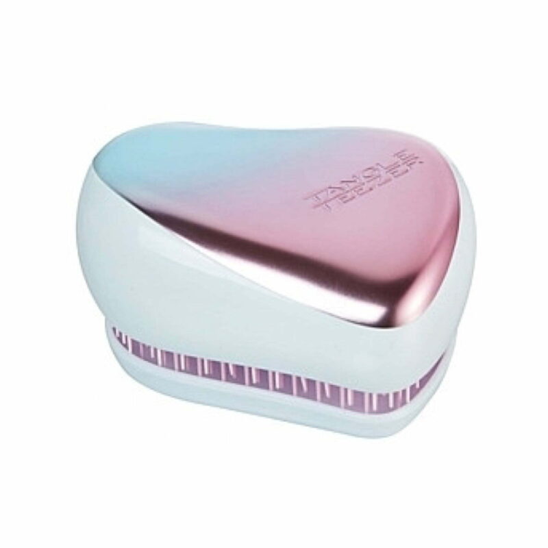 Гребінець-щітка для волосся Tangle Teezer Compact Styler (Pink/Blue Chrome - рожева+блакитна)
