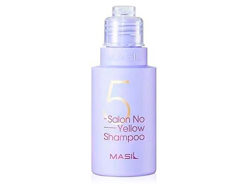 Шампунь для волосся проти жовтизни Masil 5 Salon No Yellow Shampoo - 50 мл