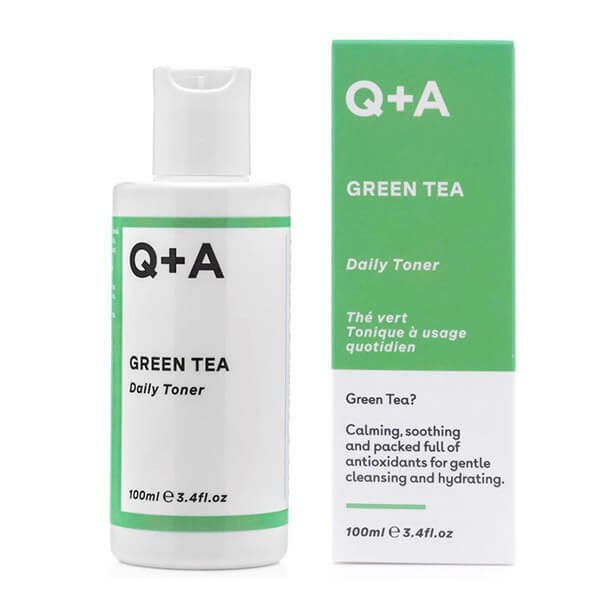 Заспокійливий тонер Q+A Green Tea Daily Toner