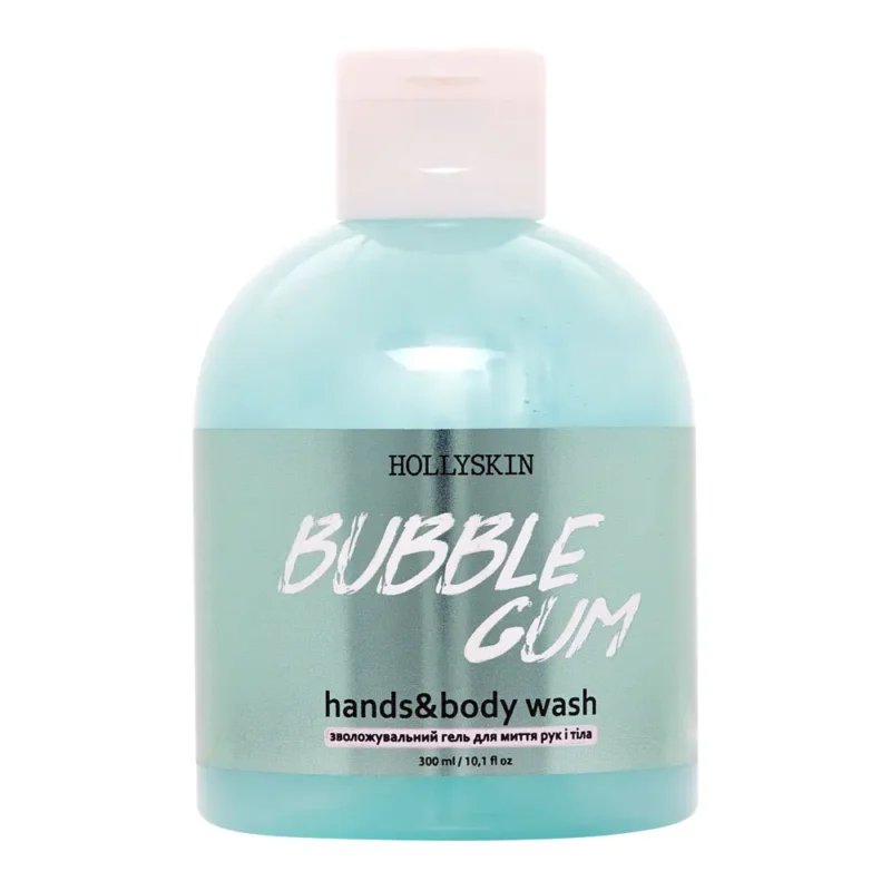 Зволожувальний гель для миття рук і тіла HOLLYSKIN Bubble Gum