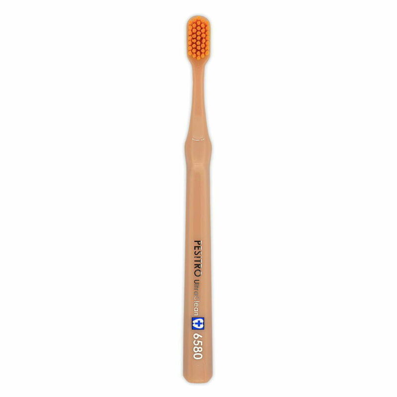 Зубна щітка Pesitro UltraClean Ultra soft 6580 (персикова)