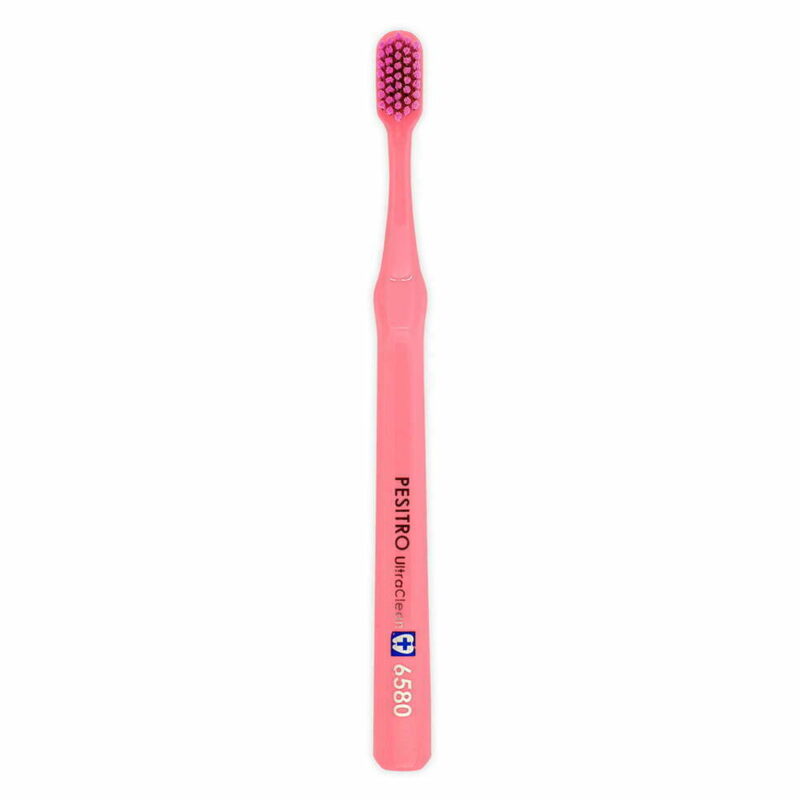 Зубна щітка Pesitro UltraClean Ultra soft 6580 (рожева)