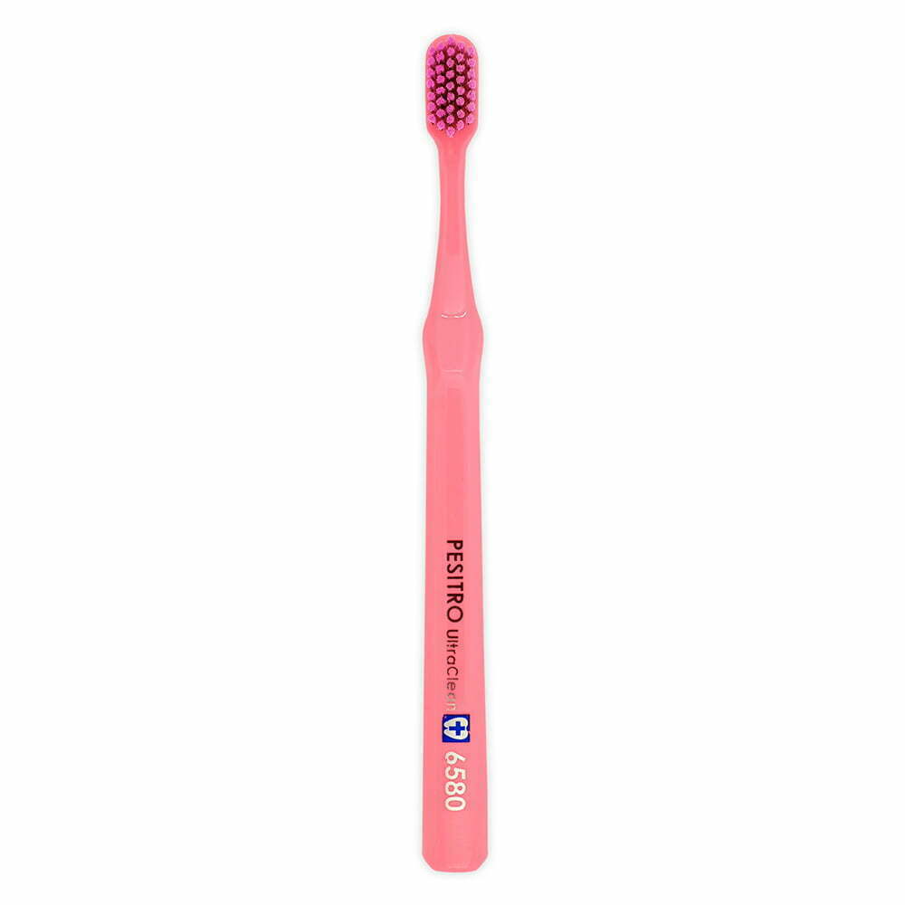 Зубна щітка Pesitro UltraClean Ultra soft 6580 (рожева)