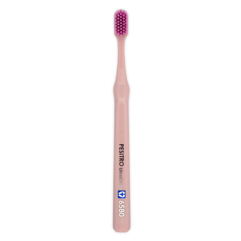 Зубна щітка Pesitro UltraClean Ultra soft 6580 (блідо-рожева)