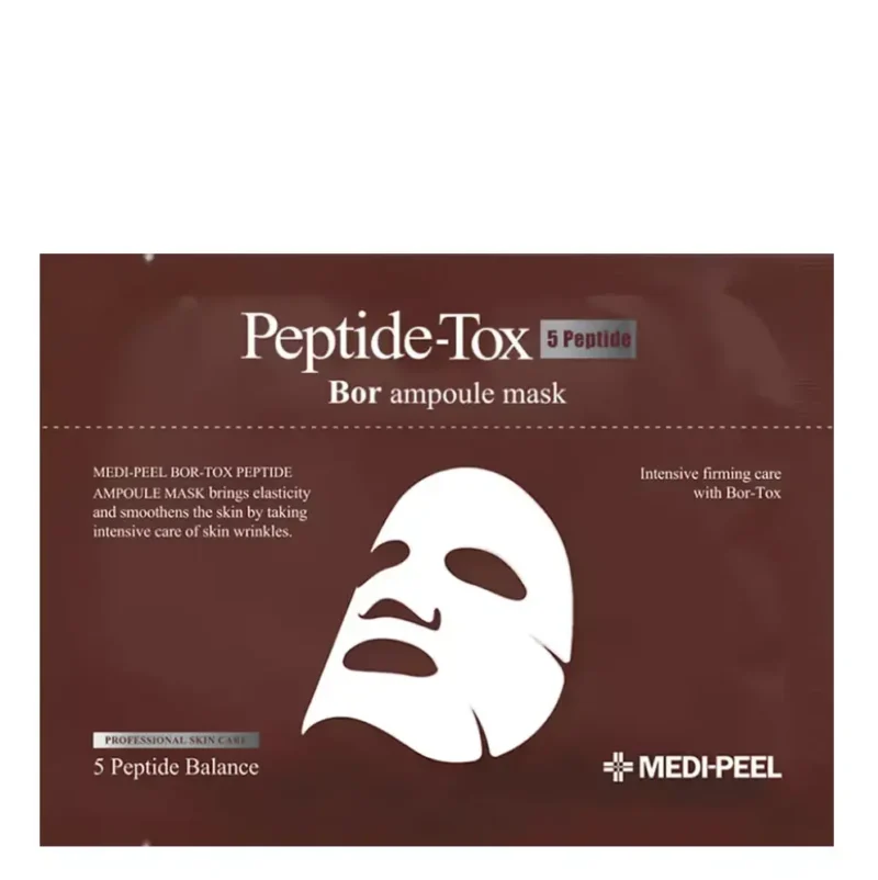 Тканинна ліфтинг-маска з пептидним комплексом Medi-Peel Bor-Tox 5 Peptide Ampoule Mask, 30ml