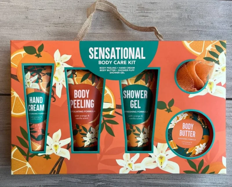 Подарунковий набір для догляду за тілом Sensational Body Care Kit