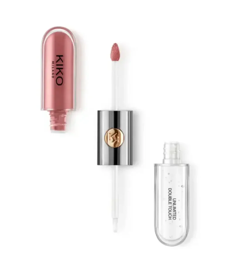 Двоетапна рідка помада Kiko Milano Unlimited Double Touch (120 Rosa Malva)