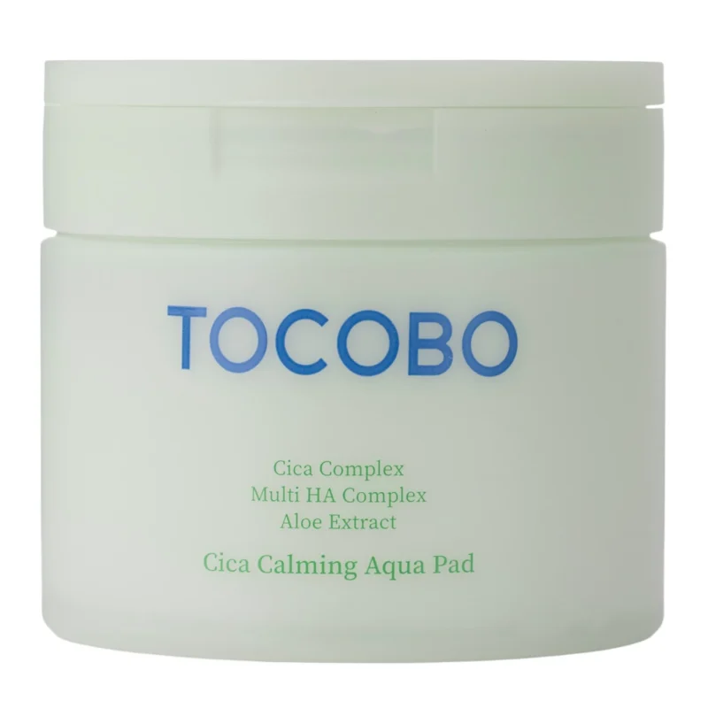 TOCOBO - Cica Calming Aqua Pad - Заспокійливі педи для обличчя - 60шт