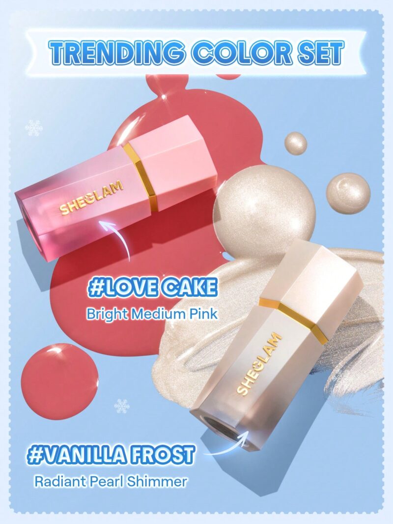 Подарунковий набір Sheglam Festive Glow Gift Set Love Cake & Vanilla Frost