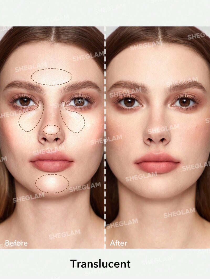 Розсипчаста пудра для обличчя Sheglam Baked Glow Setting Powder Translucent 5.5 г
