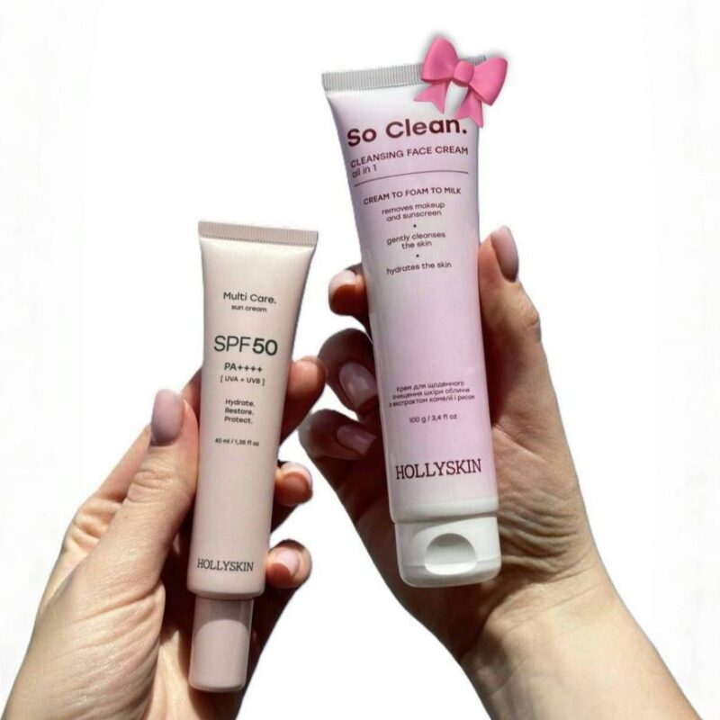 Сонцезахисний крем для обличчя HOLLYSKIN Multi Care SPF 50