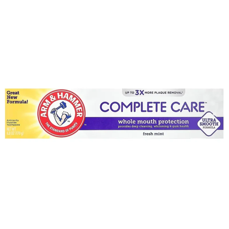 Зубна паста з фтором проти карієсу Arm & Hammer Complete Care Fresh Mint, 170 g