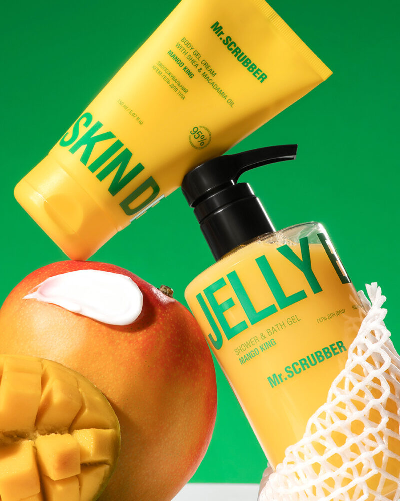 Зволожувальний крем-гель для тіла Skin Delights Mango King Mr.SCRUBBER