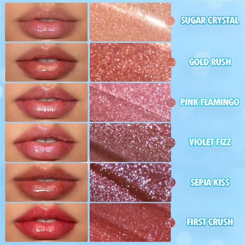 Блиск плампер для губ з шиммером Sheglam  Selpa Kiss