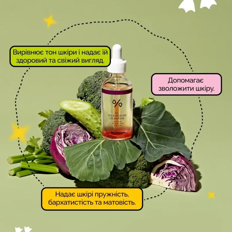 Ампула з ліпосомальною формулою вітаміну K Dr.Ceuracle PLC Vita K, 50 ml