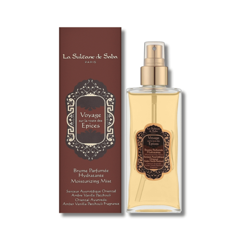 Парфумований спрей Body Mist Moisturizing Ayurvedic La sultane