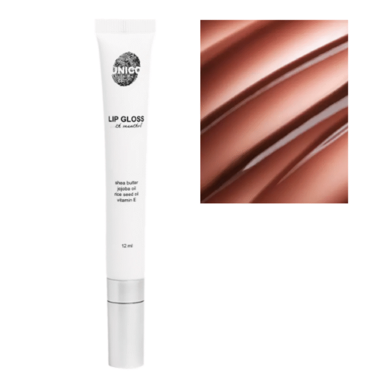 Блиск для губ Unico LIP GLOSS with menthol Brownie