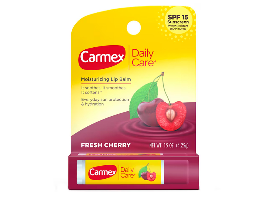 Бальзам для губ стік Carmex Fresh Cherry SPF 15 Lip Balm, 4.25 г